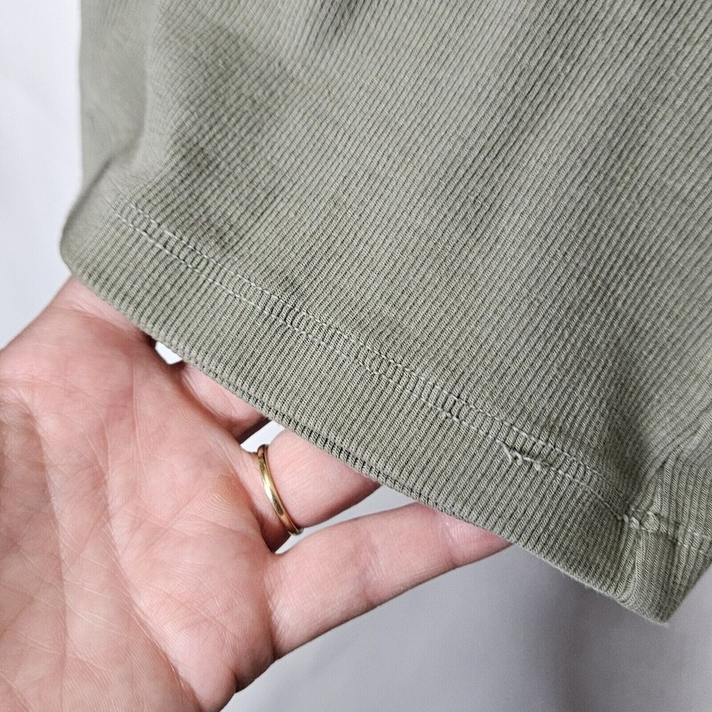 Beyond Yoga‎ Tank Top Olive Green Ribbed Racerback Athletic Activewear Casual L - Picture 4 of 9